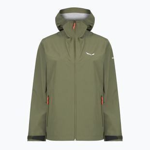 Geacă de ploaie pentru femei Salewa Puez Aqua 4 PTX 2.5L faded green