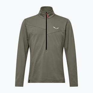 Bluză de trekking pentru bărbați Salewa Puez Cammio Polarlite Half Zip Faded Green
