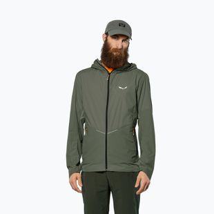 Geacă de vânt pentru bărbați Salewa Pedroc Wind Hood faded green