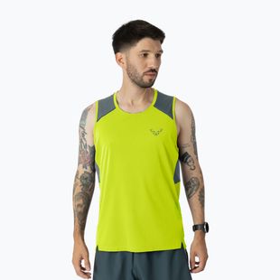 Tricou de alergare pentru bărbați DYNAFIT Sky Tank ultra yellow