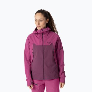 Geacă softshell pentru femei DYNAFIT Transalper Dynastretch magenta/6a70