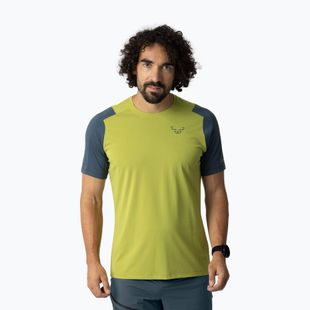 Tricou de trekking pentru bărbați DYNAFIT Transalper golden lime/0720