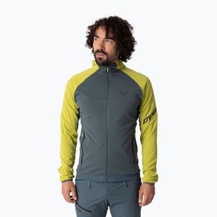 Bluză de trekking pentru bărbați DYNAFIT Transalper Thermal Hoody golden lime/0720