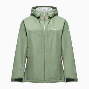 Geacă de ploaie pentru femei Salewa Puez Aqua 4 Ptx 2.5L pastel green