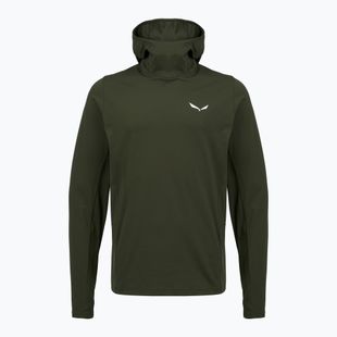 Bluză de trekking pentru bărbați Salewa Puez Sun Hoodie dark olive
