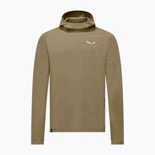 Bluză de trekking pentru bărbați Salewa Puez Sun Hoodie quicksand