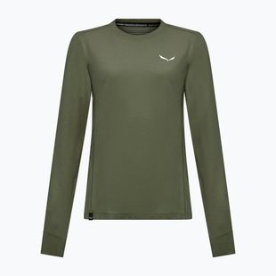 Longsleeve de trekking pentru femei Salewa Puez Dry dark olive