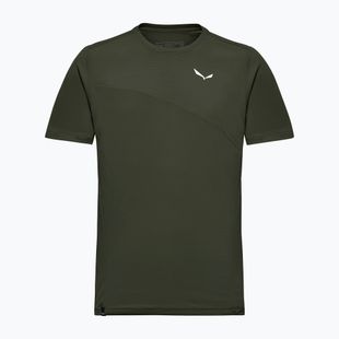 Tricou de trekking pentru bărbați Salewa Puez Sporty Dry dark olive
