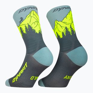 Șosete DYNAFIT Traverse Crew cinder ultra yellow/5a30