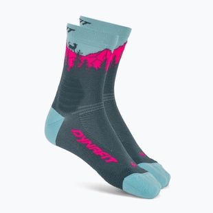 Șosete de schi DYNAFIT Traverse Mid cinder pink glo/6070