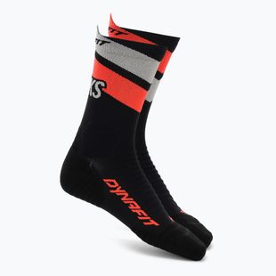 Șosete DYNAFIT Ultra Crew black out ultra coral/6A10