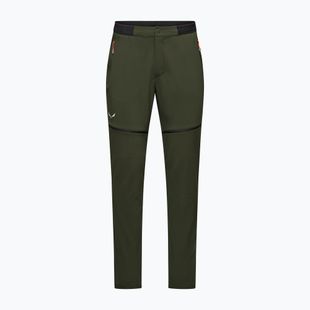 Pantaloni de trekking pentru bărbați Salewa Pedroc 3 DST 2IN1 dark olive