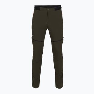 Pantaloni de trekking pentru bărbați Salewa Pedroc 3 DST 2IN1 dark olive