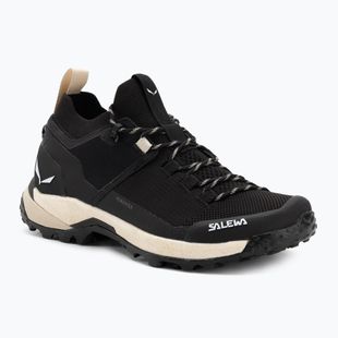 Încălțăminte de trekking pentru femei Salewa Puez 2 Knit Powertex fluo orange/black