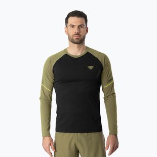 Longsleeve de alergare pentru bărbați DYNAFIT Alpine Pro military green/0910