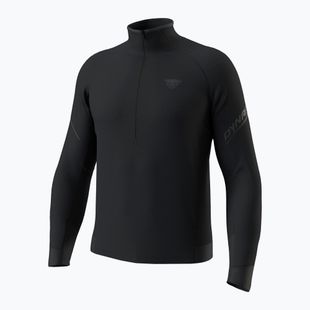 Bluză de alergare pentru bărbați Dynafit Alpine LS 1/2 Zip Tee black out