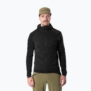 Hanorac de schi de tură pentru bărbați DYNAFIT Radical Polartec cu glugă negru intens