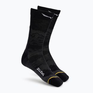 Șosete pentru bărbați Salewa Ortles AM Crew black out
