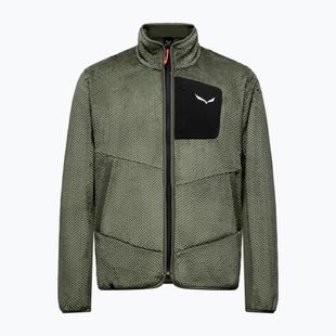 Bluză de trekking pentru bărbați Salewa Puez Warm Full Zip faded green