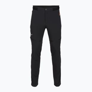 Pantaloni de trekking pentru bărbați Salewa Pedroc 3 DST 2IN1 black out