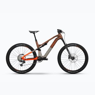 Bicicletă electrică Haibike Lyke CF 10 430Wh leather/orange gloss