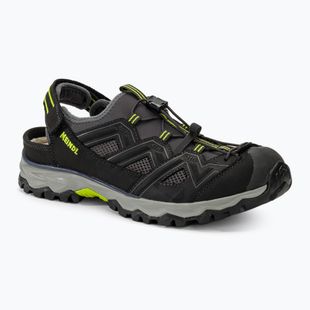 Sandale pentru bărbați Meindl Bari - Comfort fit anthracite/lemon