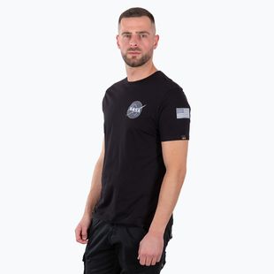 Tricou pentru bărbați Alpha Industries Space Shuttle T black
