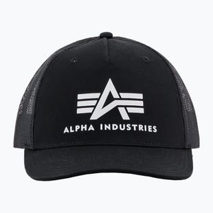 Șapcă pentru bărbați Alpha Industries Basic Trucker black