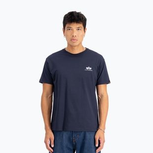 Tricou pentru bărbați Alpha Industries Basic Small Logo rep.blue