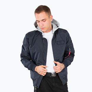 Geacă pentru bărbați Alpha Industries MA-1 TT Two Tone Hood rep.blue