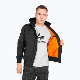Geacă pentru bărbați Alpha Industries MA-1 TT Two Tone Hood black/black