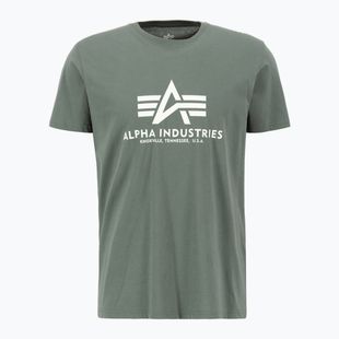 Tricou pentru bărbați  Alpha Industries Basic vintage green