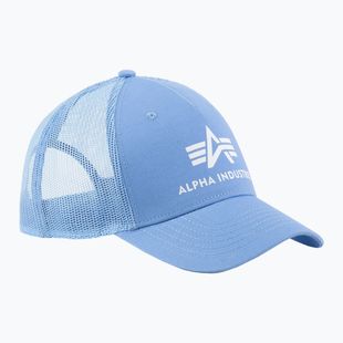Șapcă pentru bărbați Alpha Industries Basic Trucker light blue