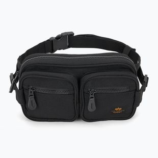 Borsetă Alpha Industries Label 1.5 l black