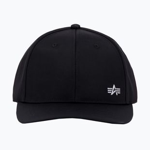 Șapcă Alpha Industries Metal Label rep black/metalsilver