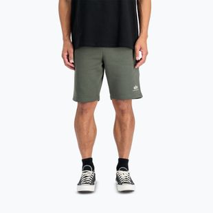 Pantaloni scurți pentru bărbați Alpha Industries Basic Small Logo II dark olive