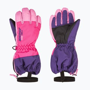 Mănuși de schi pentru copii  ZIENER Levio As Minis dark purple