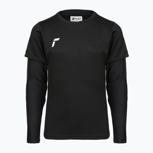 Tricou de portar pentru copii Reusch Goalkeeper Jersey Padded Junior black/silver