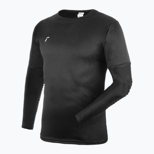 Tricou de portar pentru copii Reusch Goalkeeper Jersey Padded Junior black/silver