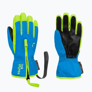 Mănuși de schi pentru copii Reusch Ben brilliant blue/safety yellow