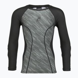 Longsleeve de portar Reusch Padded Eco Undershirt black/desert green