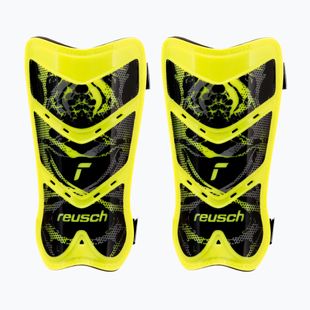 Apărători de tibie Reusch Shinguard Attrakt Lite safety yellow/black