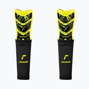 Apărători de tibie Reusch Shinguard Attrakt Supreme safety yellow/black