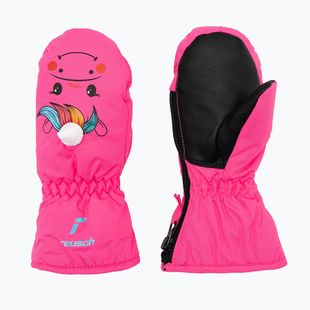 Mănuși de schi pentru copii Reusch Sweety Mitten roz unicorn roz