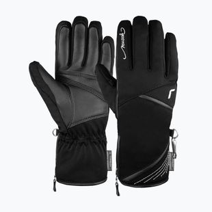 Mănuși de schi pentru femei Reusch Lore Stormbloxx black/silver
