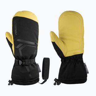 Mănuși de schi Reusch Down Spirit Gore-Tex Mitten black/camel