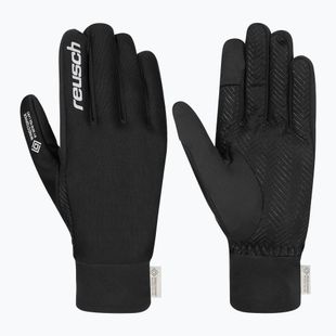 Mănuși pentru bărbați Reusch Karayel Windstopper Touch-Tec black/silver