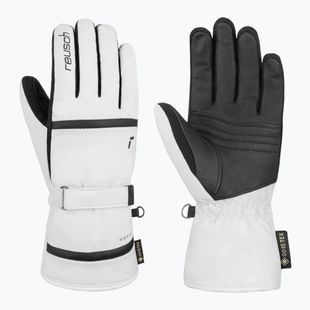 Mănuși de schi pentru femei Reusch Alison Gore-Tex white/black