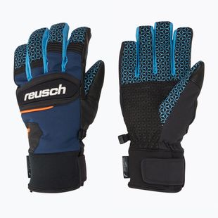 Mănuși de schi Reusch Dragon R-Tex XT dress blue/orange popsicl