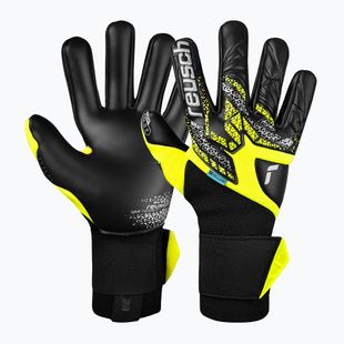 Mănuși de portar  Reusch Attrakt Gold X NC Gravity safety yellow/silver/black